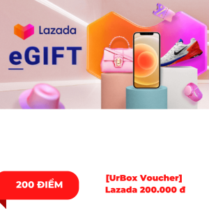 [UrBox Voucher] Lazada 200.000 đ